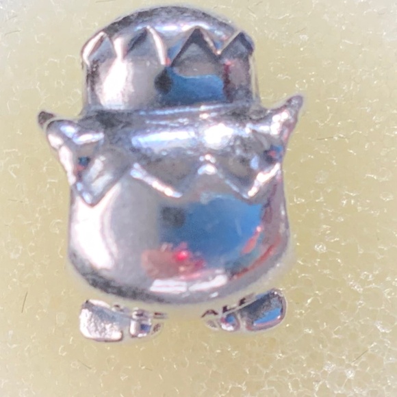 Authentic Pandora Sterling Silver Easter Chick Charm Hatching Egg 925 ALE - EUC! - Picture 2 of 3